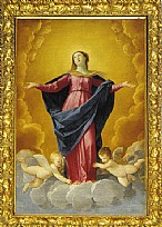 immagine Beata Vergine Maria Assunta in cielo, opera di Guido Reni