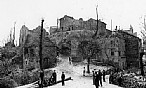 immagine L'abitato di Monchio distrutto dopo la strage del 18 marzo 1944